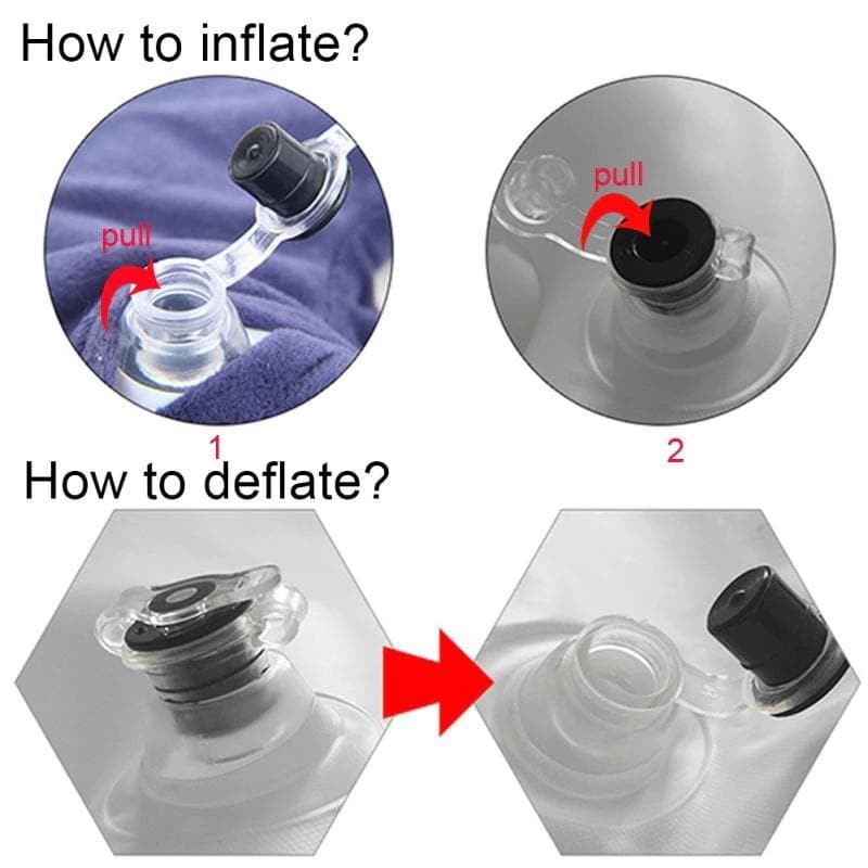 Inflata-Cloud™ - Ergonomically Designed Comfort Neck Pillow - Personal Care - DYAVOR®