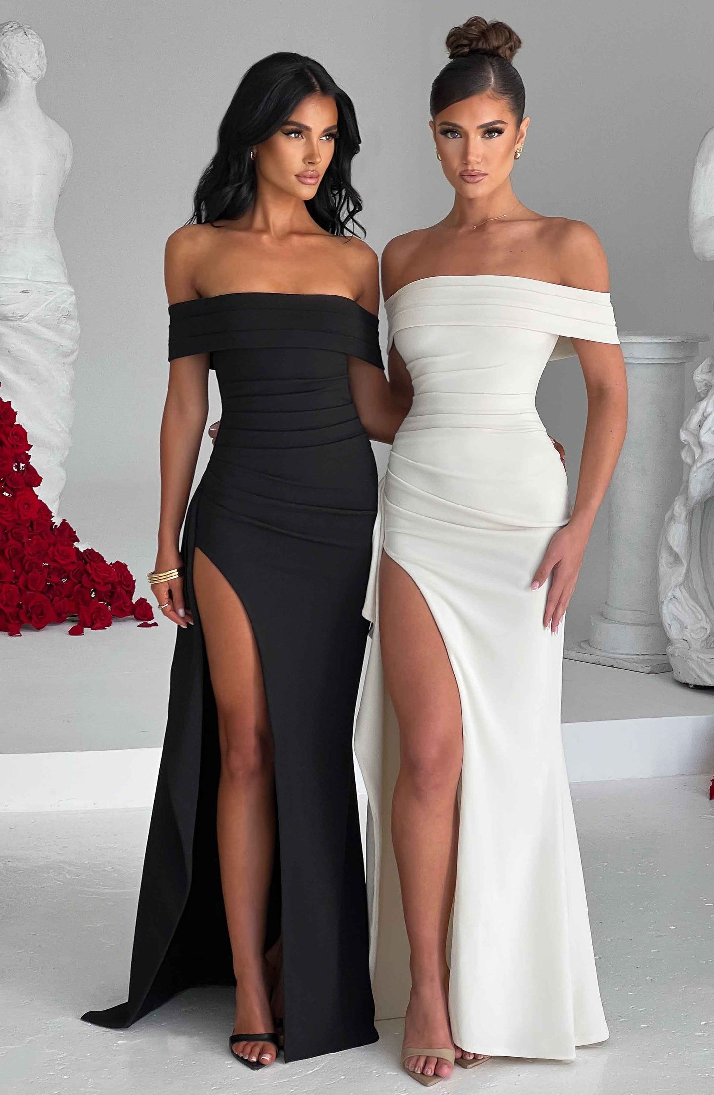 Joyce Maxi Dress - Ivory - Dress - DYAVOR®
