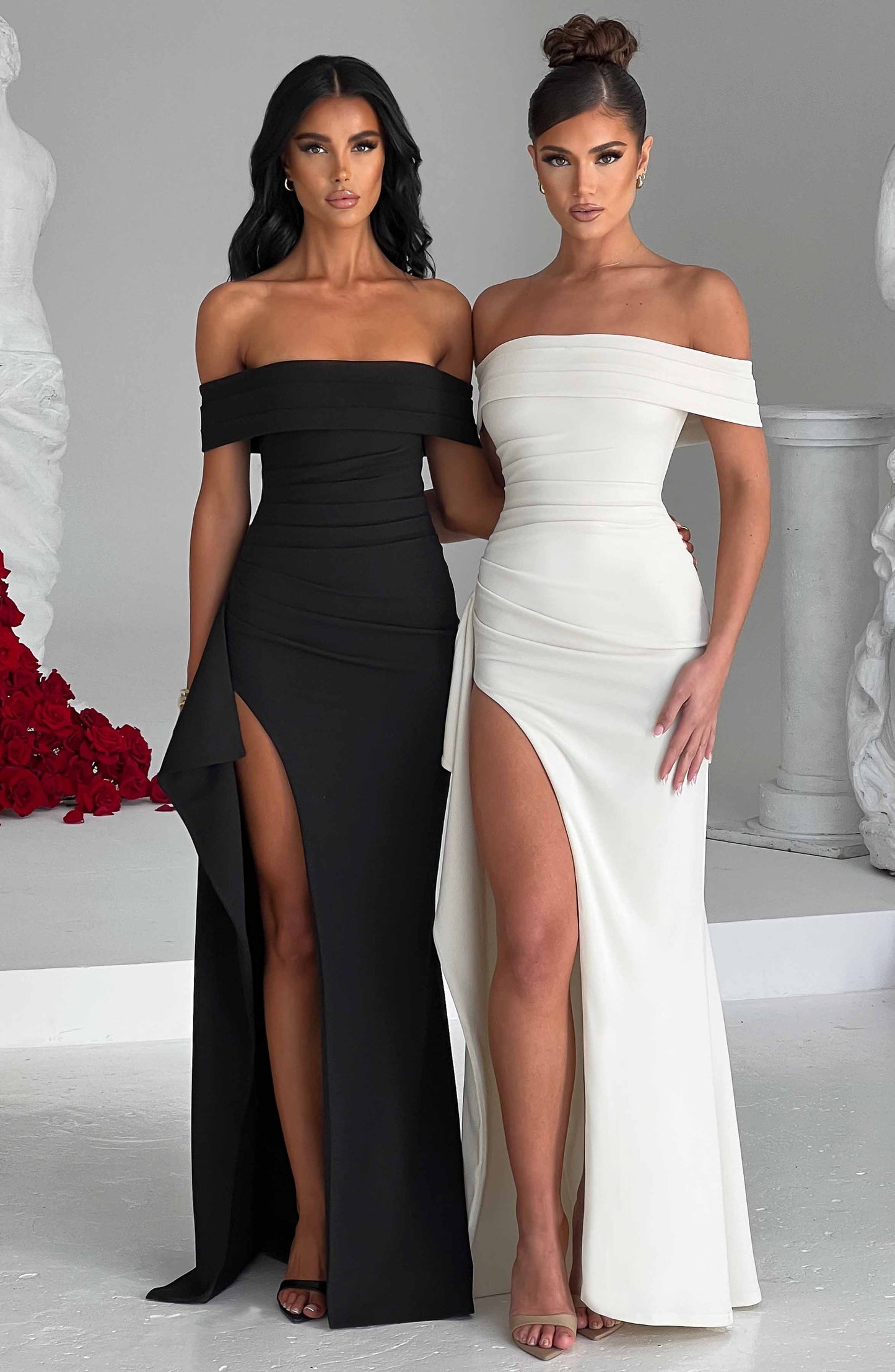 Joyce Maxi Dress - Ivory - Dress - DYAVOR®