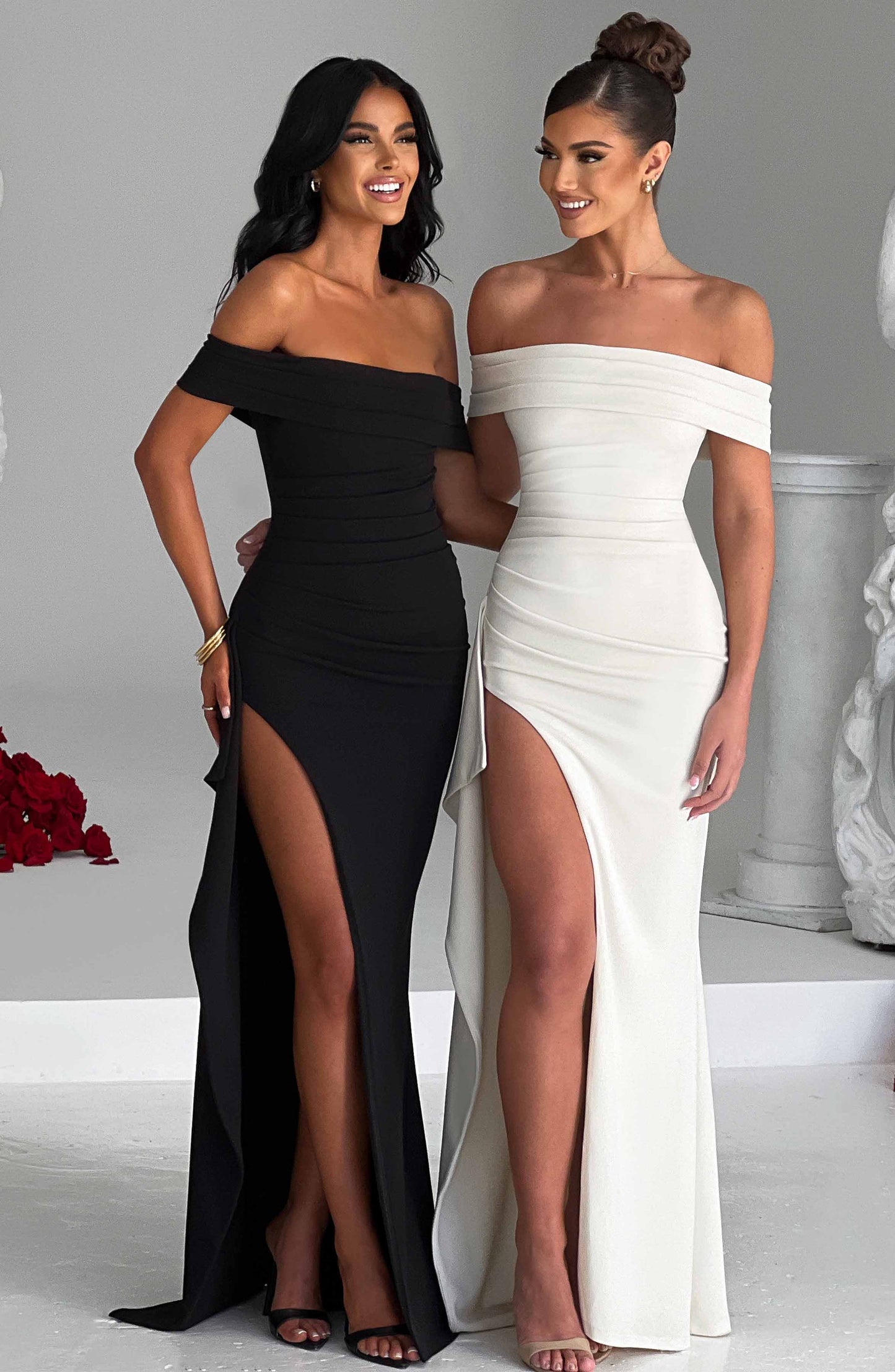 Joyce Maxi Dress - Ivory - Dress - DYAVOR®