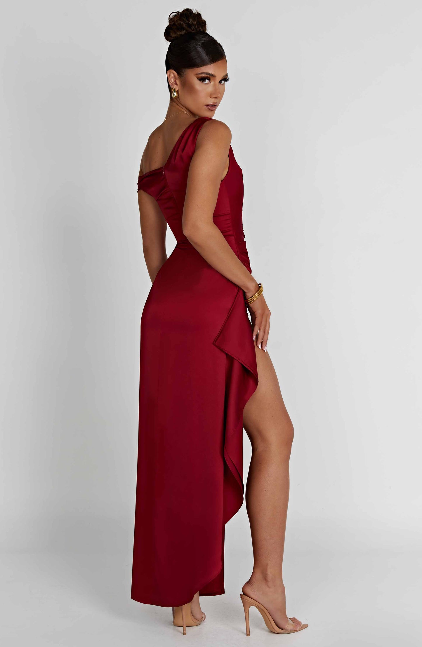 Juliene Maxi Dress - Wine - Dress - DYAVOR®