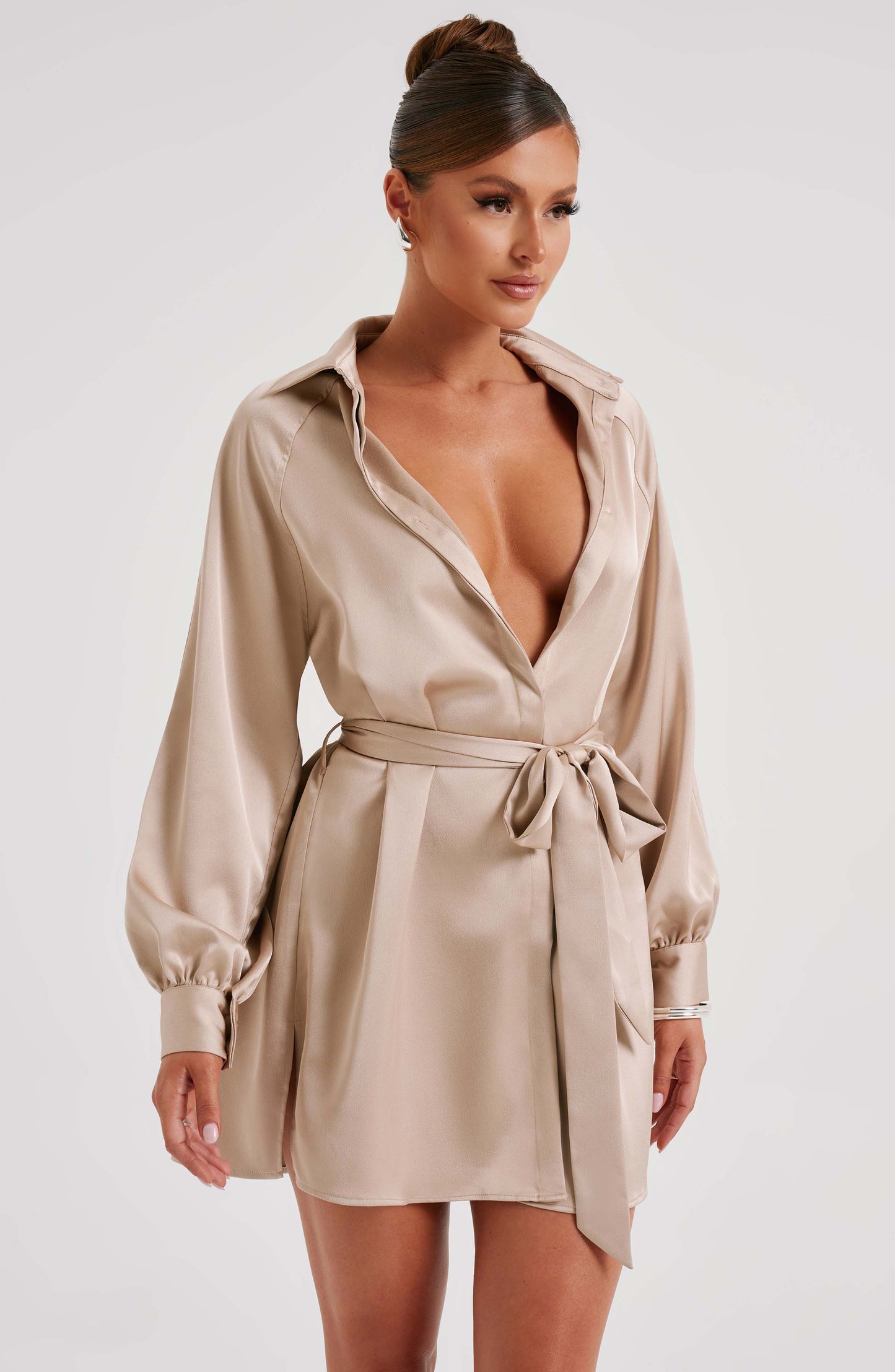 Kara Mini Dress - Champagne - Dress - DYAVOR®