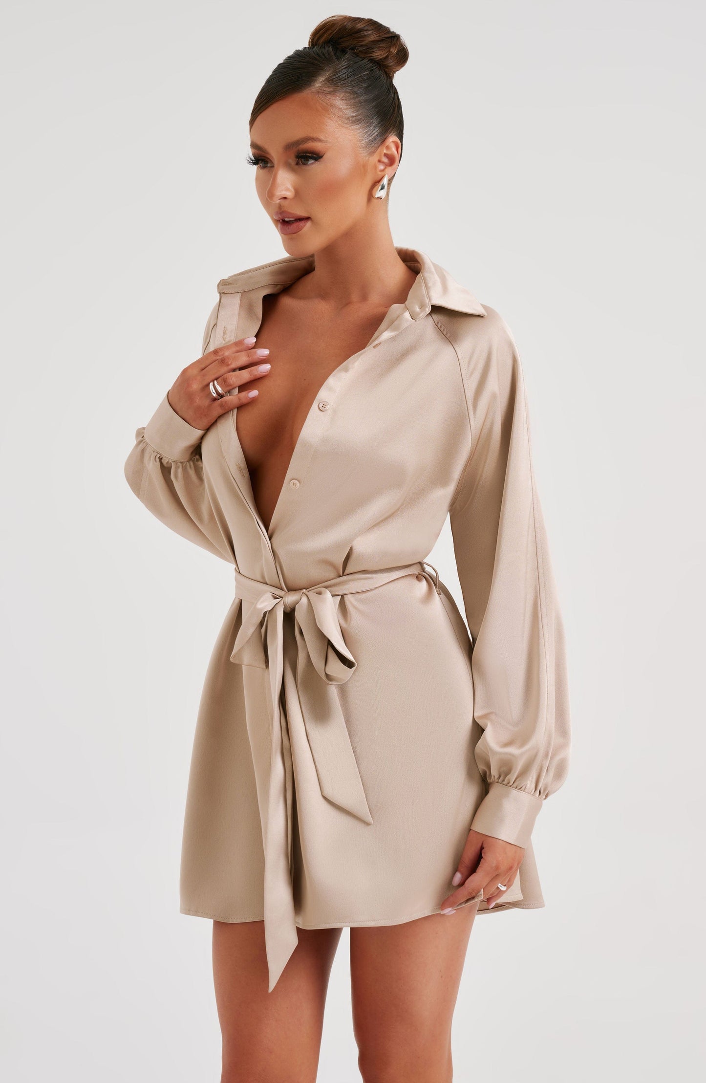 Kara Mini Dress - Champagne - Dress - DYAVOR®