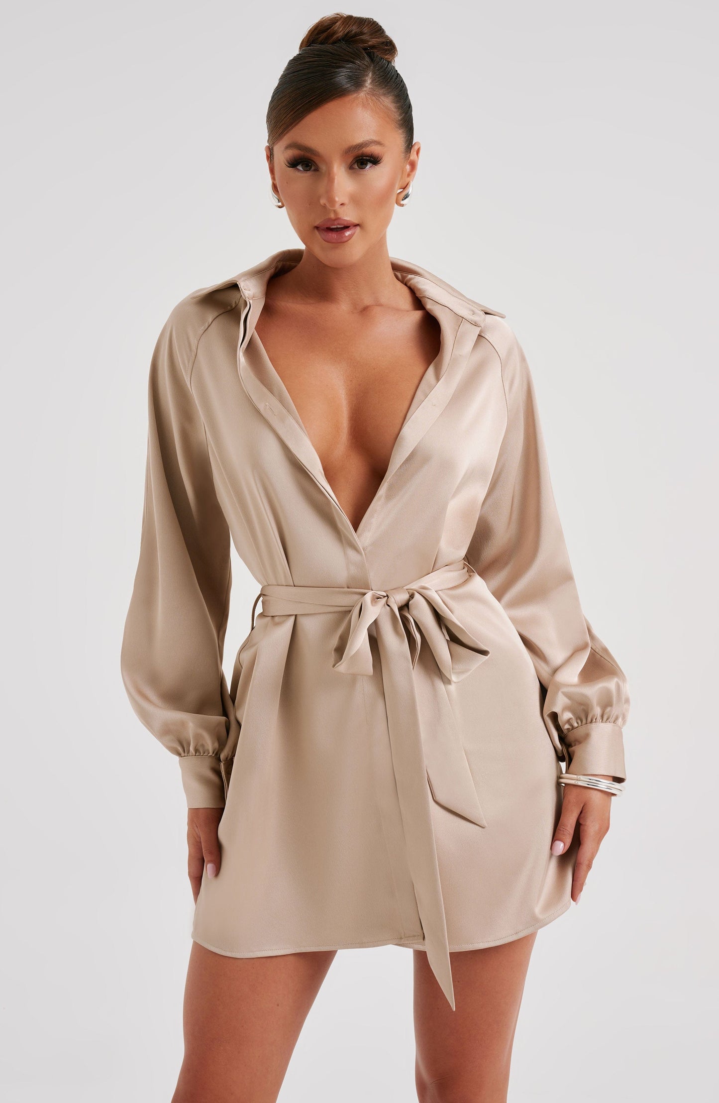 Kara Mini Dress - Champagne - Dress - DYAVOR®