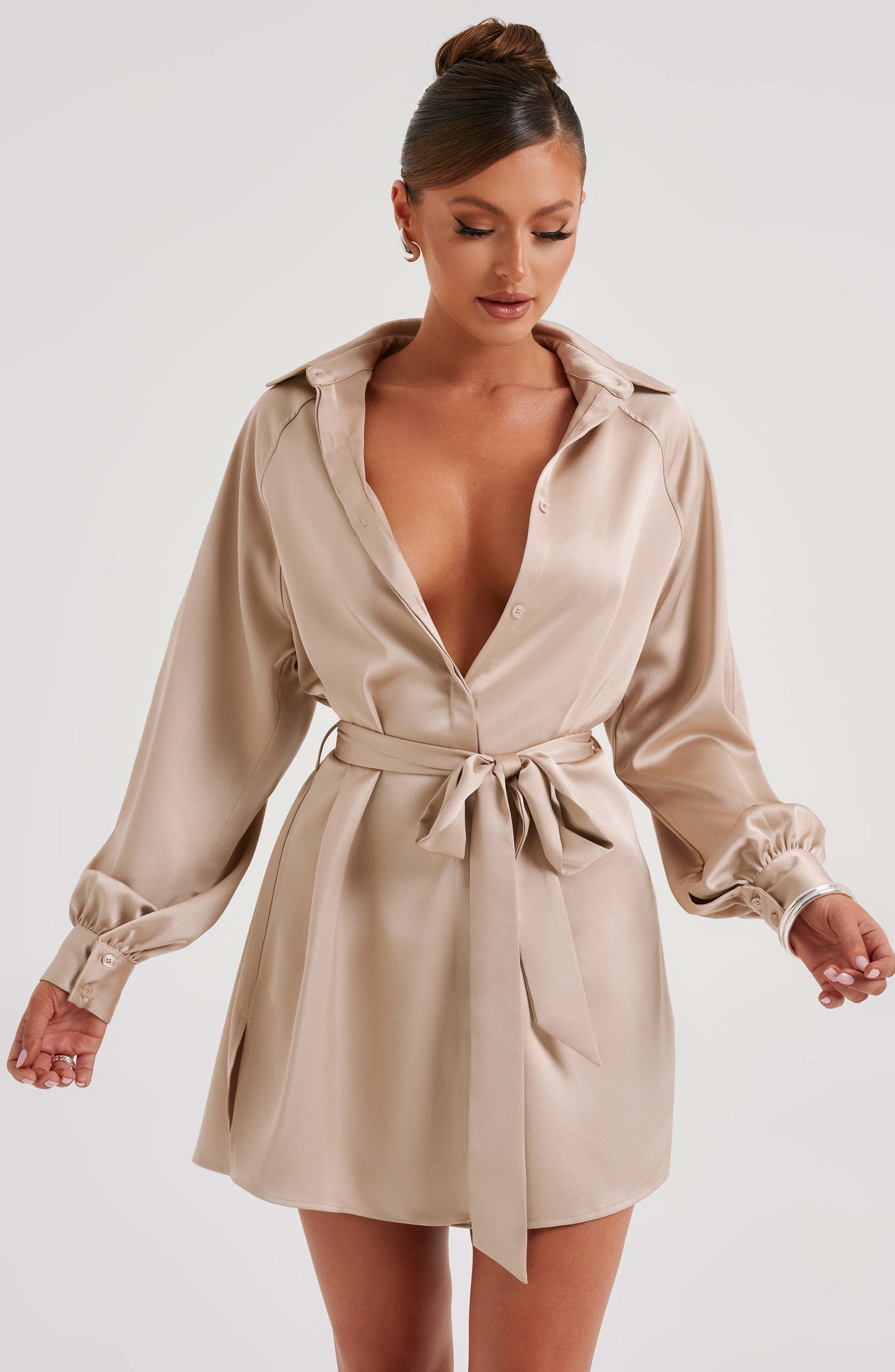 Kara Mini Dress - Champagne - Dress - DYAVOR®