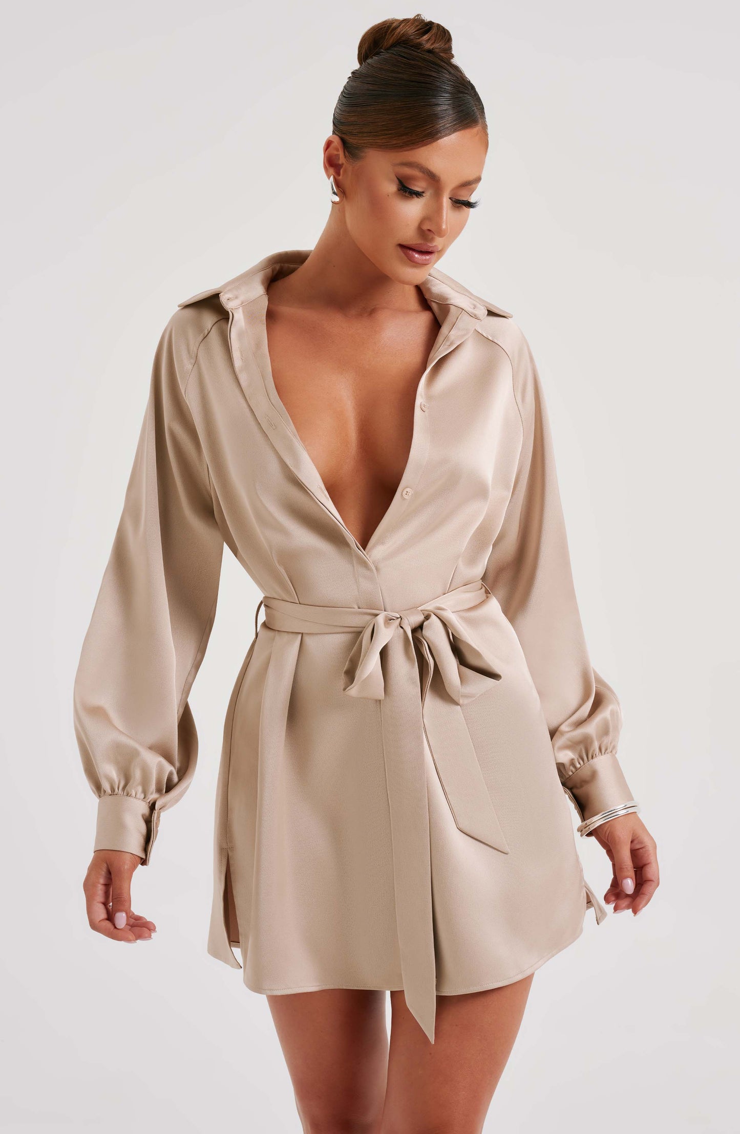 Kara Mini Dress - Champagne - Dress - DYAVOR®