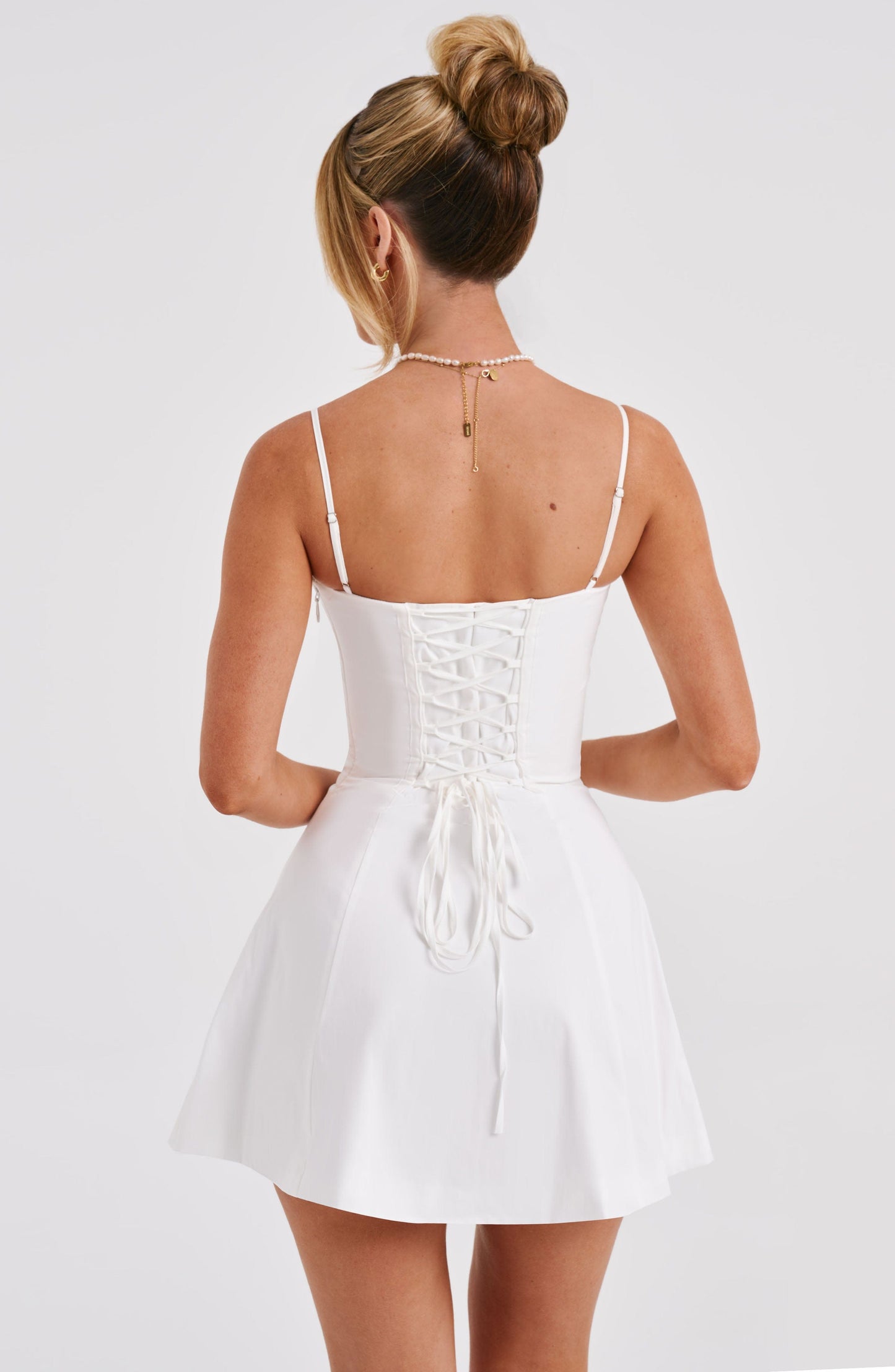 Lacey Mini Dress - Ivory - Dress - DYAVOR®