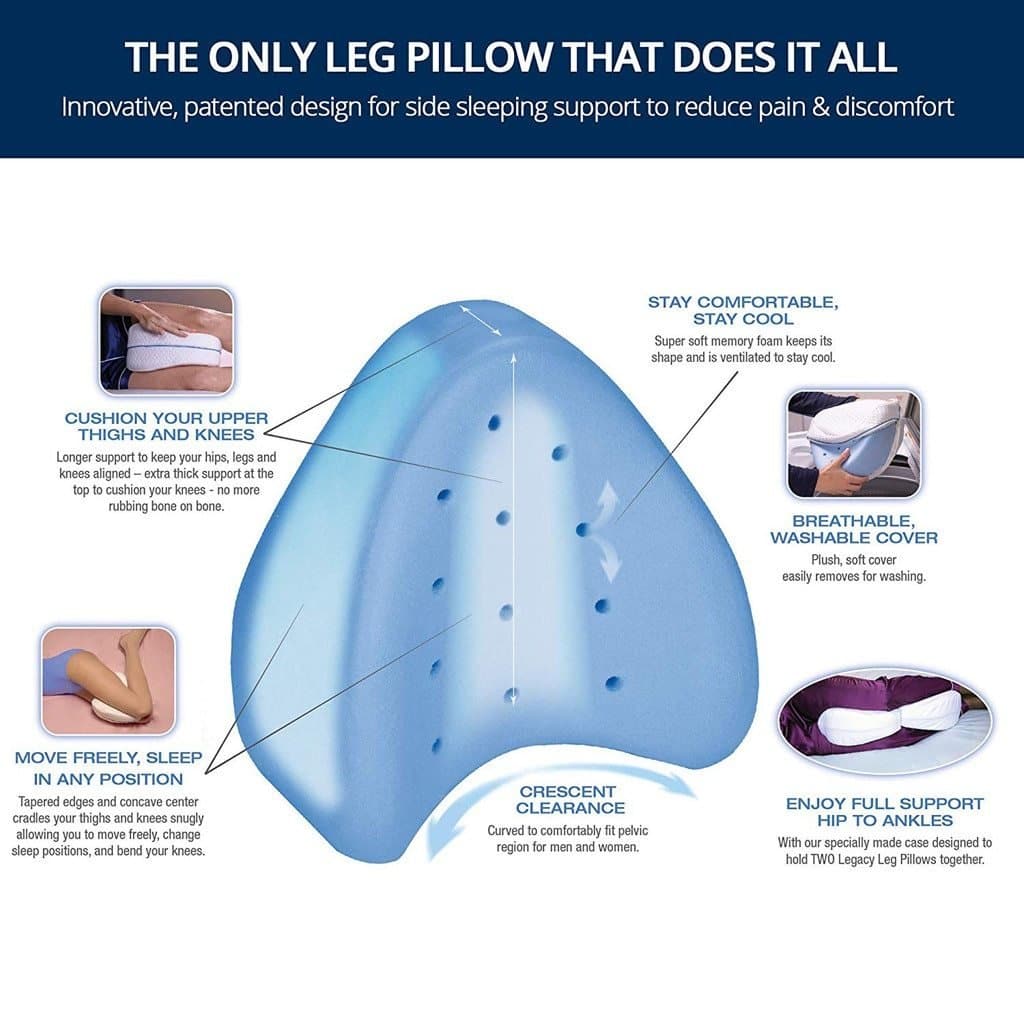 Leg Cushion for Back, Hips, Legs & Knee Support - Personal Care - DYAVOR®