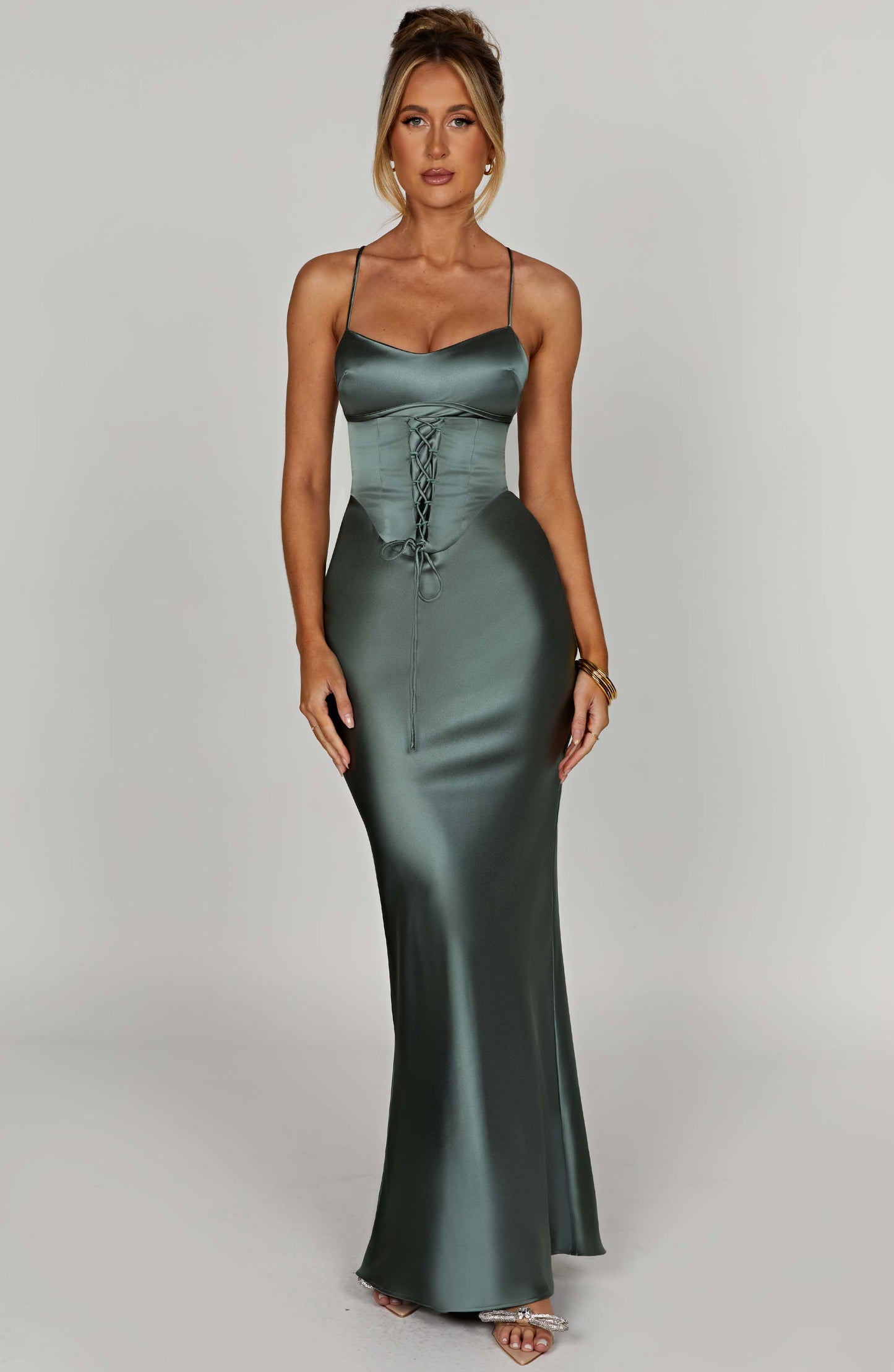 Lillia Maxi Dress - Sage - Dress - DYAVOR®