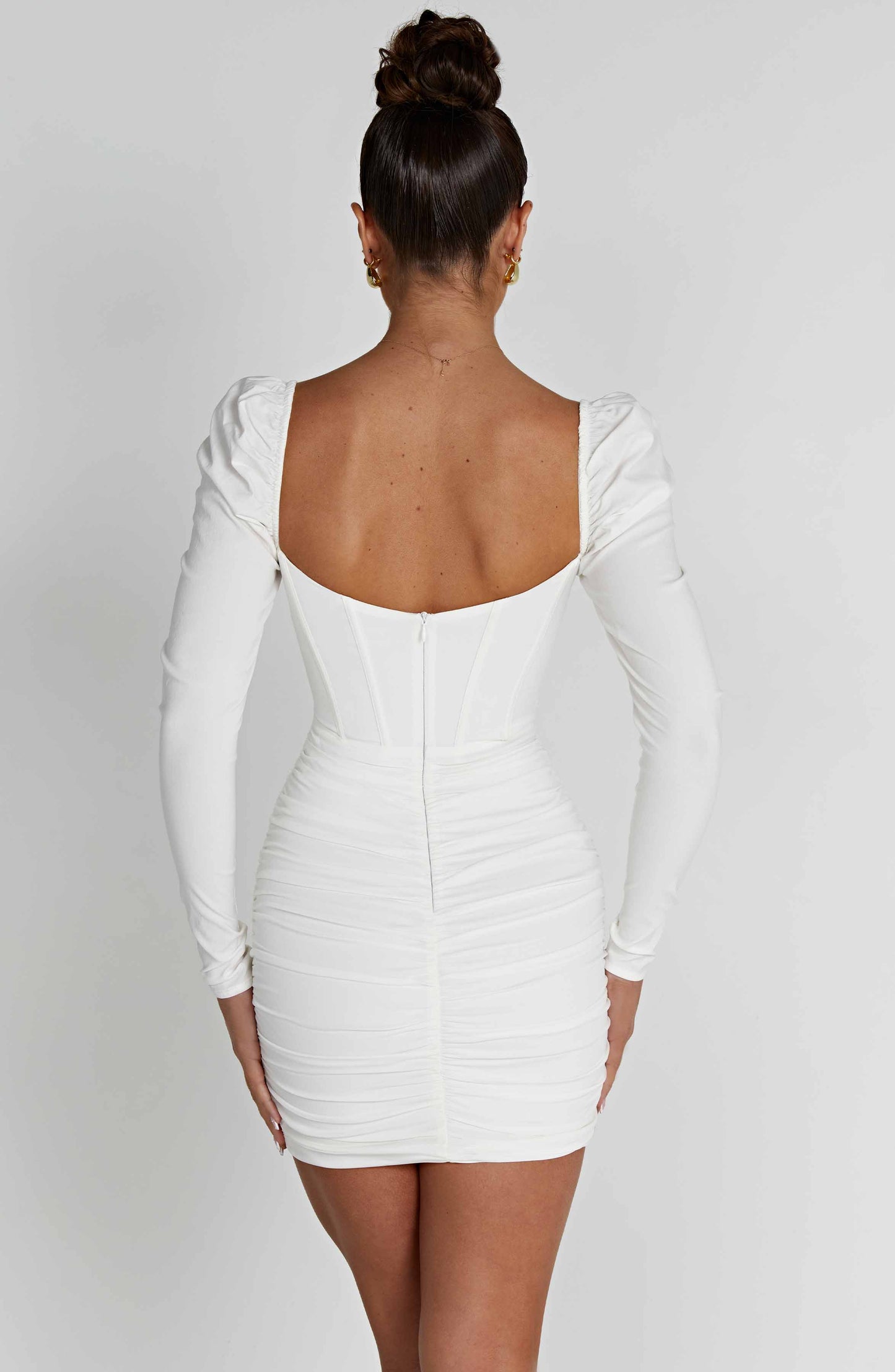 Louise Mini Dress - White - Dress - DYAVOR®