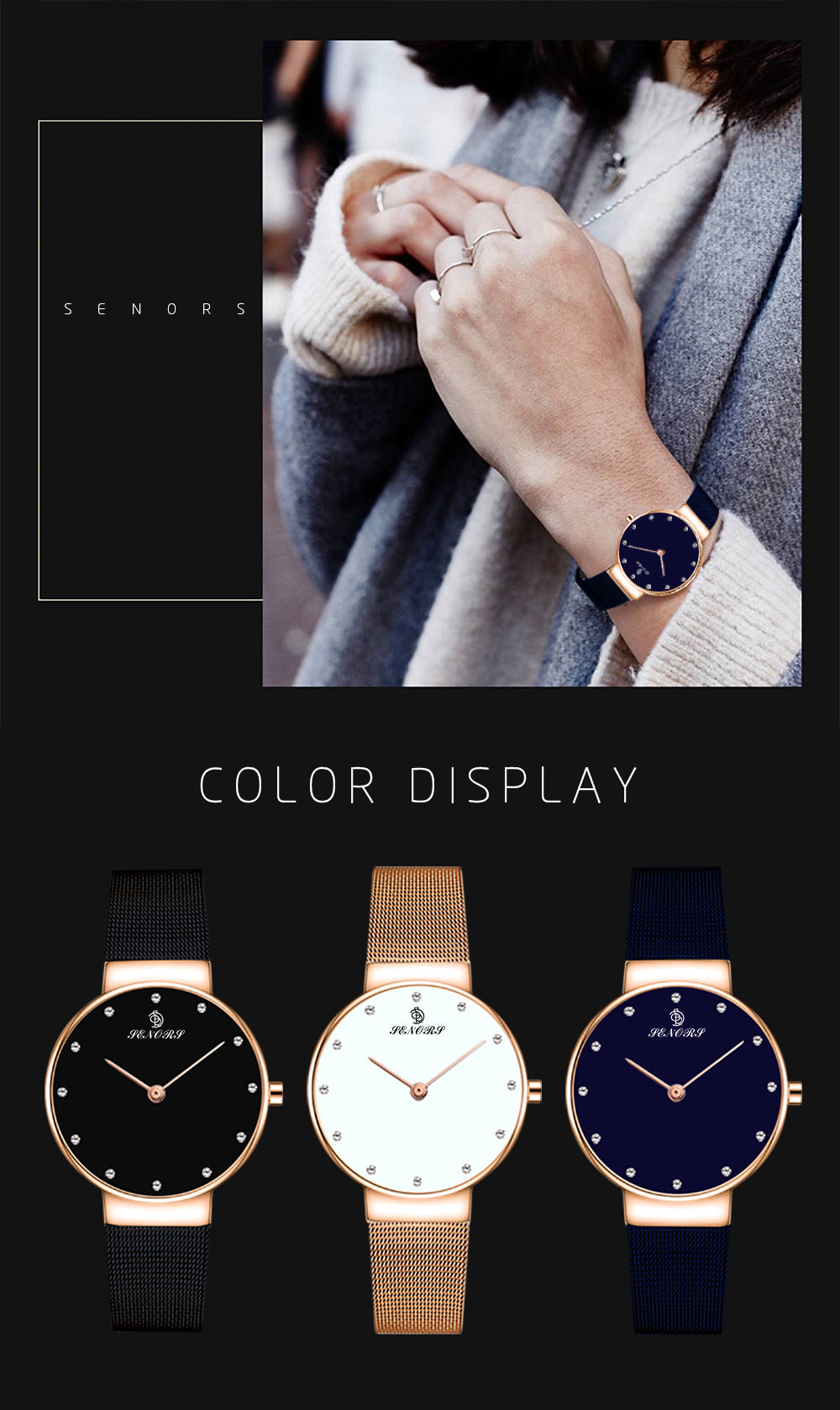 Luxury Casual Ultra-Thin Leisure Milan Strap Minimalism Ladies Watch - Watches for Women - DYAVOR®