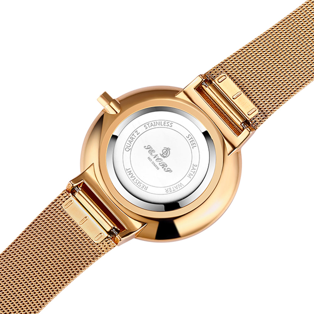 Luxury Casual Ultra-Thin Leisure Milan Strap Minimalism Ladies Watch - Watches for Women - DYAVOR®