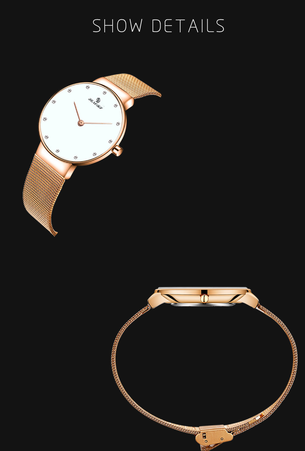 Luxury Casual Ultra-Thin Leisure Milan Strap Minimalism Ladies Watch - Watches for Women - DYAVOR®