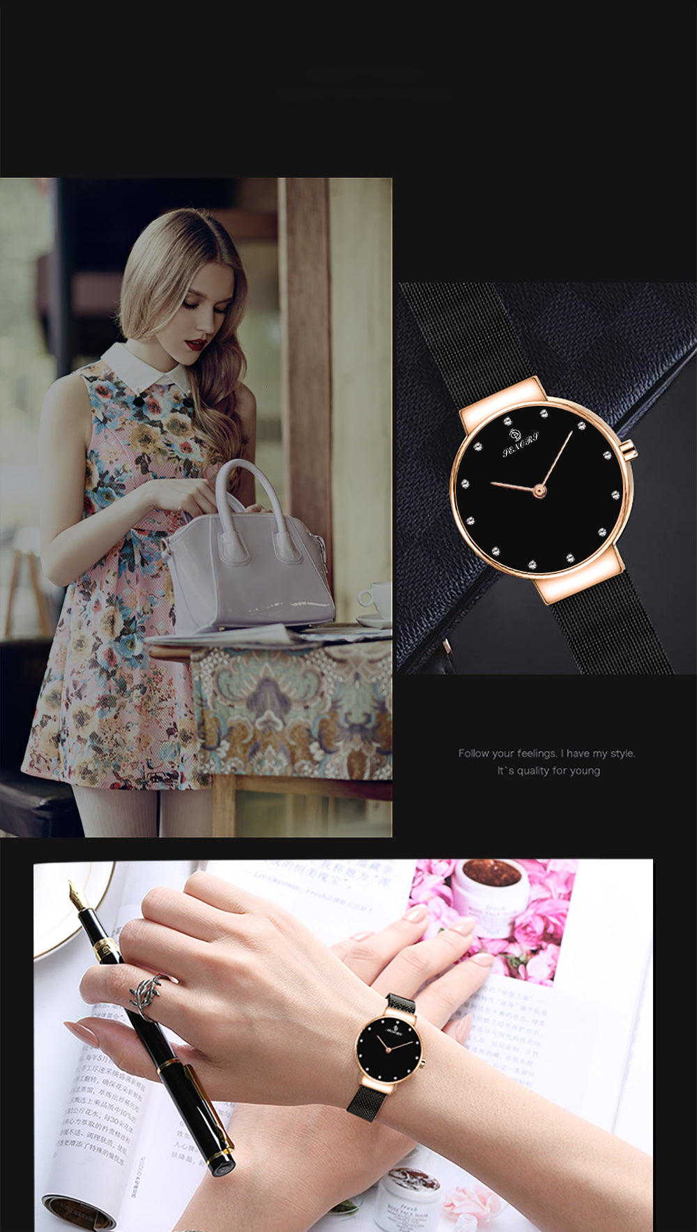 Luxury Casual Ultra-Thin Leisure Milan Strap Minimalism Ladies Watch - Watches for Women - DYAVOR®