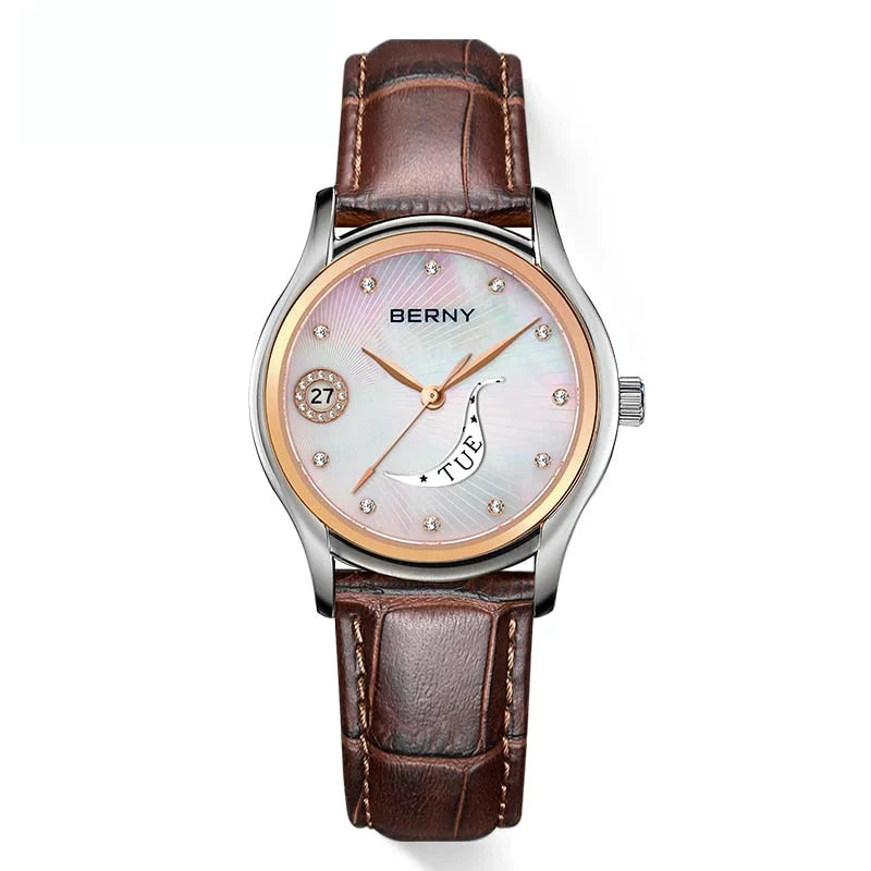 Women's Luxury Business Casual Waterproof Leather Band Wristwatch - Watches for Women - DYAVOR®