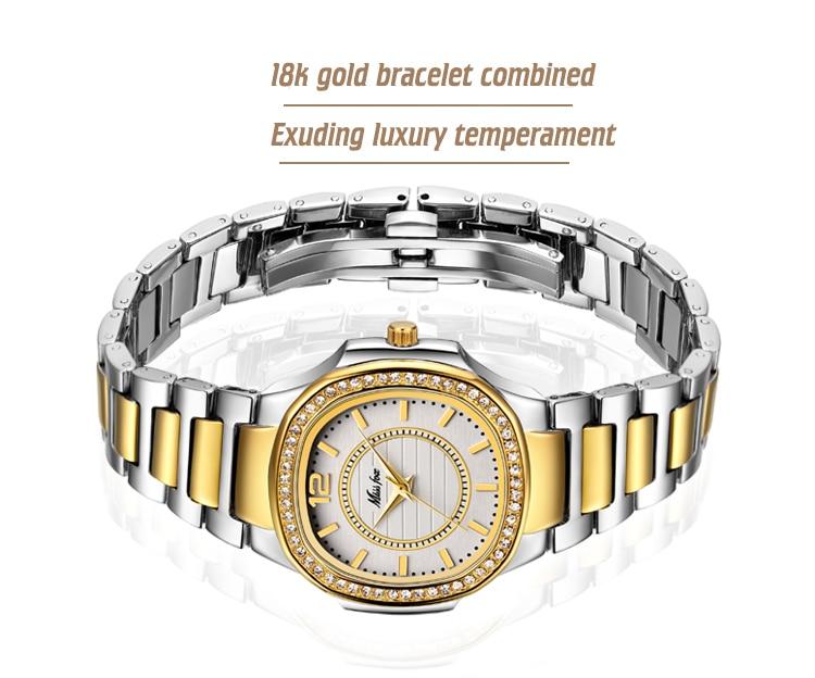Luxury Fashion Designer Diamond Gold Quartz Geneva Ladies Watches - Watches for Women - DYAVOR®