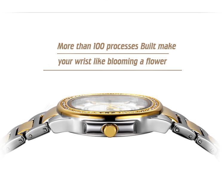 Luxury Fashion Designer Diamond Gold Quartz Geneva Ladies Watches - Watches for Women - DYAVOR®