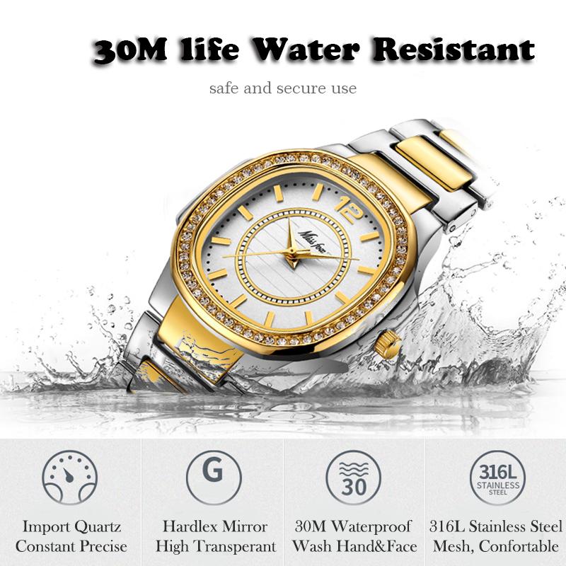 Luxury Fashion Designer Diamond Gold Quartz Geneva Ladies Watches - Watches for Women - DYAVOR®