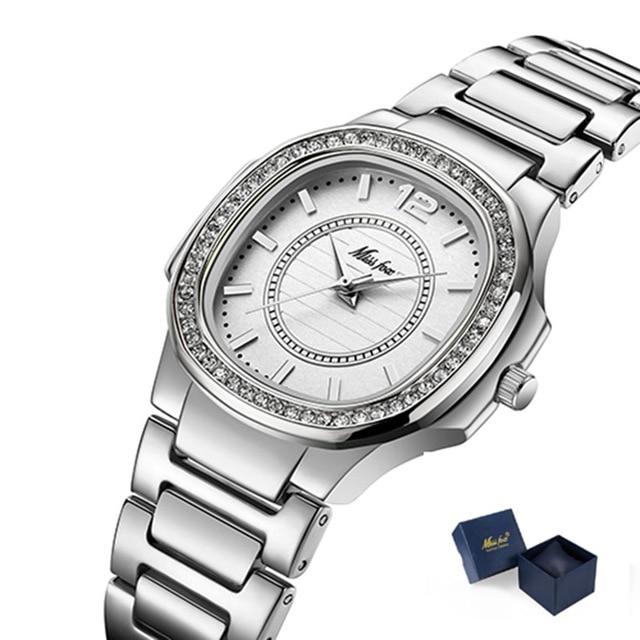 Luxury Fashion Designer Diamond Gold Quartz Geneva Ladies Watches - Watches for Women - DYAVOR®