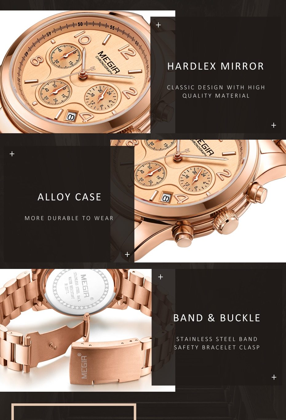 Luxury Fashion Lovers Women's Quartz Sports Watches with Alloy Case - Watches for Women - DYAVOR®