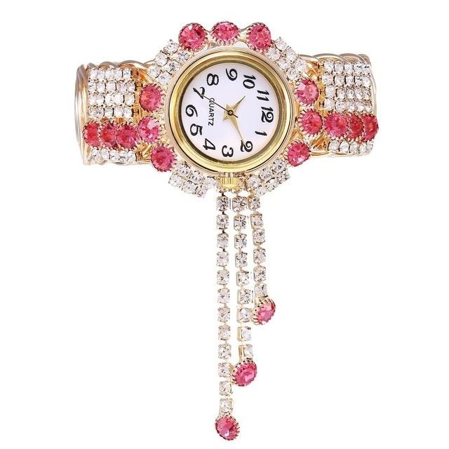 Luxury Fashion Rhinestones Relogio Feminino Bracelet Wrist Watches - Watches for Women - DYAVOR®