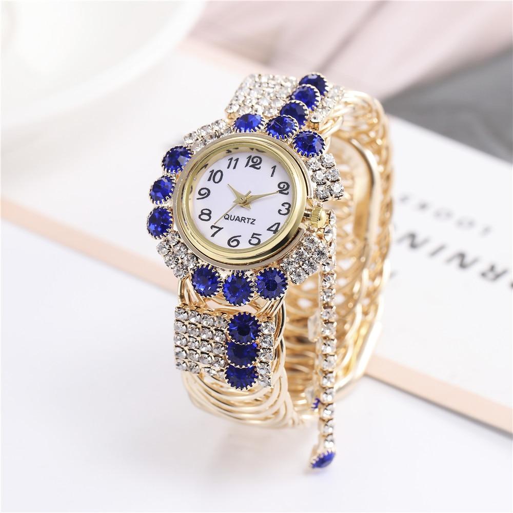 Luxury Fashion Rhinestones Relogio Feminino Bracelet Wrist Watches - Watches for Women - DYAVOR®