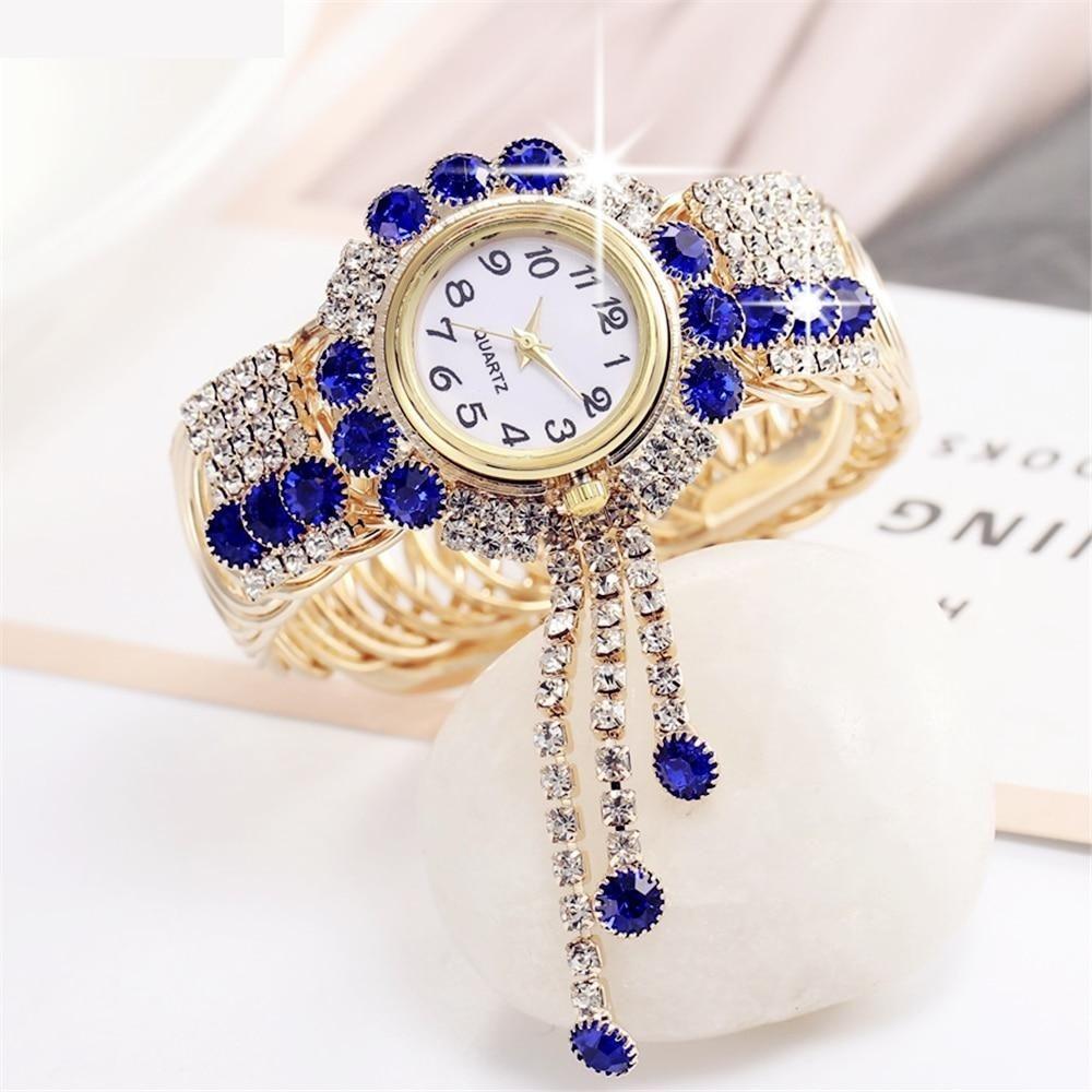 Luxury Fashion Rhinestones Relogio Feminino Bracelet Wrist Watches - Watches for Women - DYAVOR®