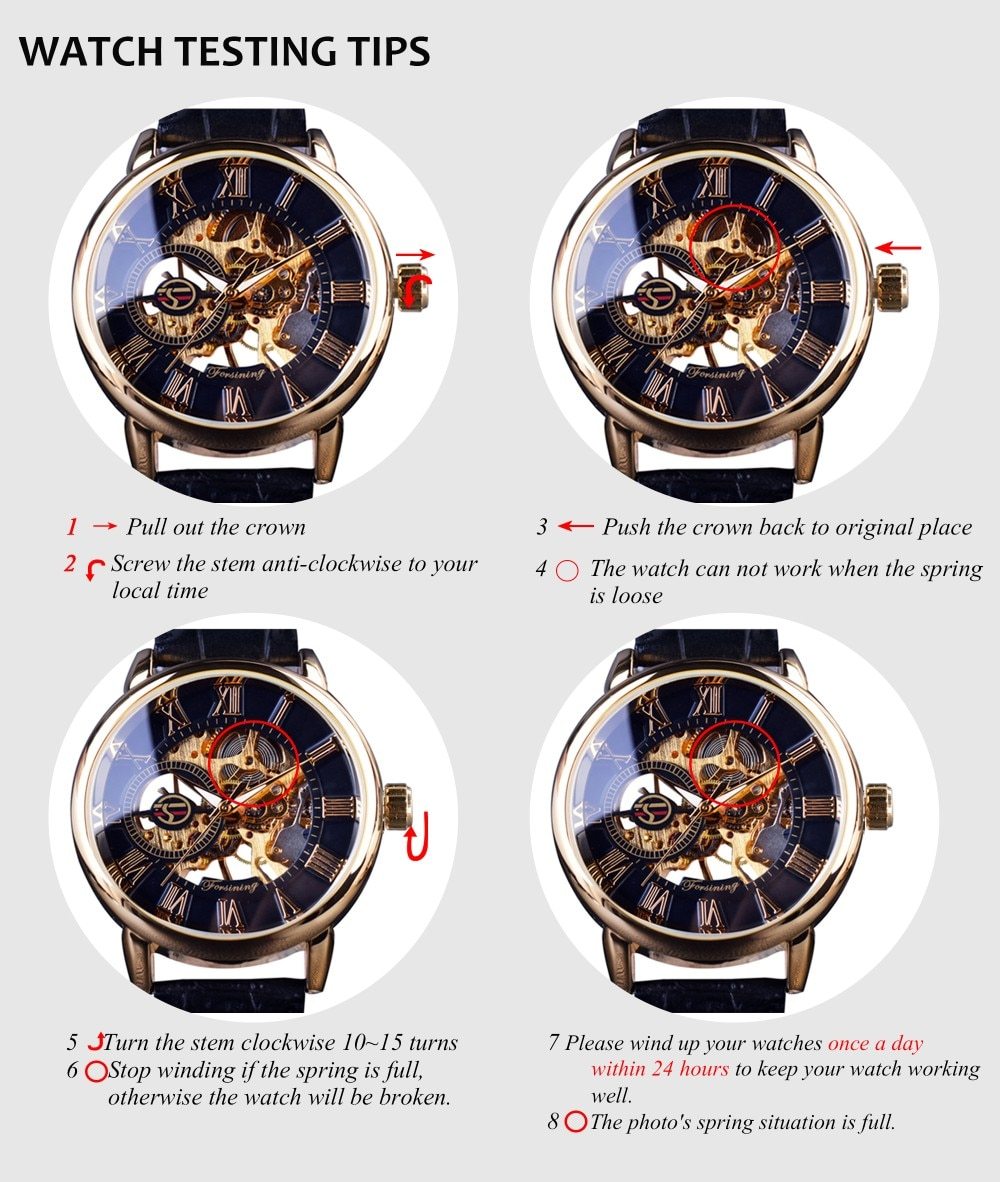 Luxury Ladies Diamond Display White Skeleton Transparent Case Watches - Watches for Women - DYAVOR®