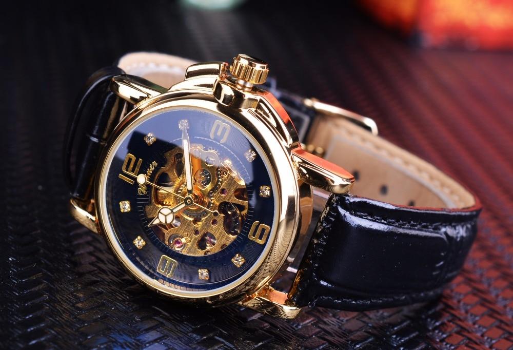 Luxury Ladies Diamond Display White Skeleton Transparent Case Watches - Watches for Women - DYAVOR®