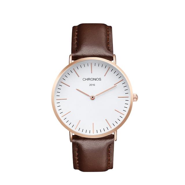 Luxury Unisex Rose Gold & Silver Color Quartz Watches for Lovers - Unisex Style Watches - DYAVOR®