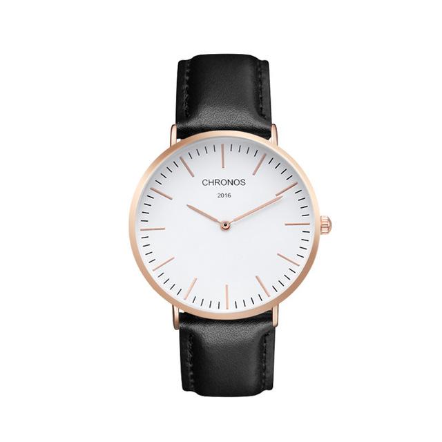 Luxury Unisex Rose Gold & Silver Color Quartz Watches for Lovers - Unisex Style Watches - DYAVOR®