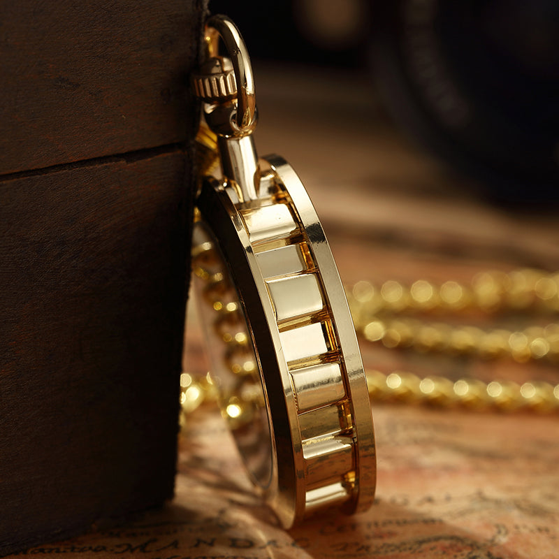 Unisex Antique Skeleton Mechanical Steampunk Pocket Fob Watch - Unisex Style Watches - DYAVOR®