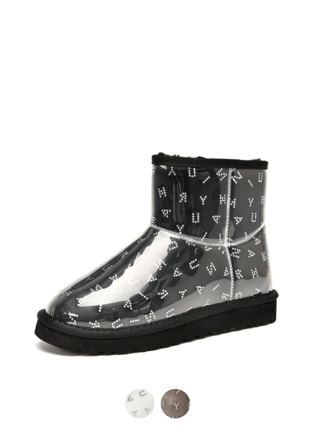 Konnie Women's Ankle-Length Black Snow Booties - Booties - DYAVOR®