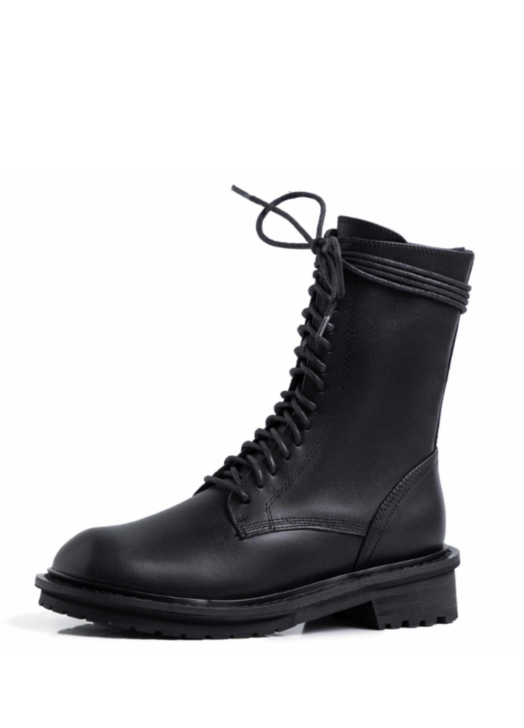 Larisa Women's Leather Boots With Laces - Boots - DYAVOR®