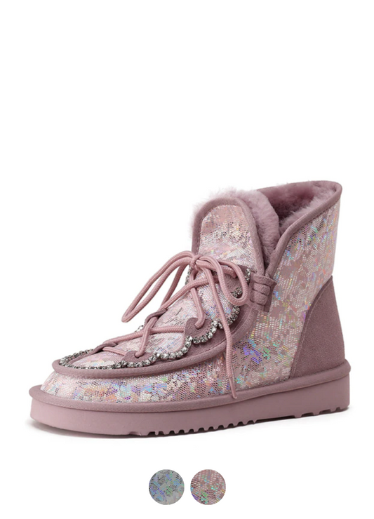 Beata Women's Winter Warm Outdoor Casual Ankle Booties - Bootie - DYAVOR®