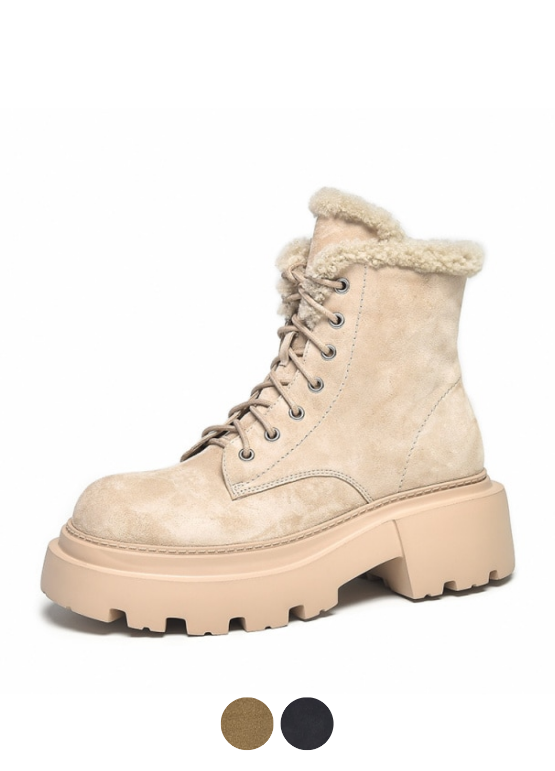 Cibel Women's Suede Platform Snow Boots - Boots - DYAVOR®