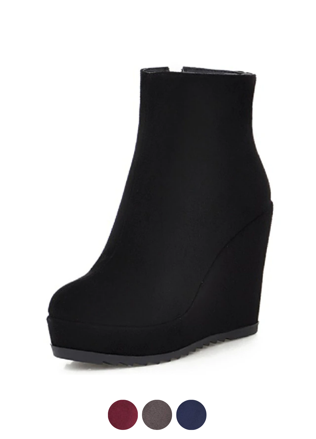 Zoe Women's Winter Autumn Wedge Ankle Boots - Boots - DYAVOR®