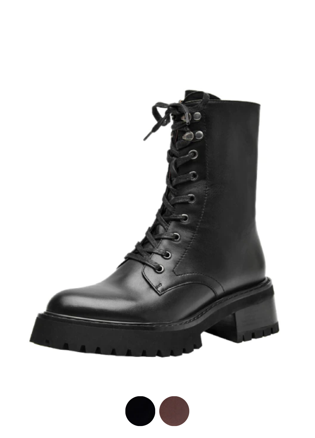 Beyota Women's Boots With Zipper And Laces - Boots - DYAVOR®