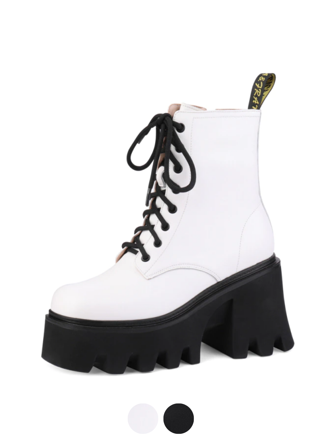 Rouco Women's Leather Platform Boots - Boots - DYAVOR®