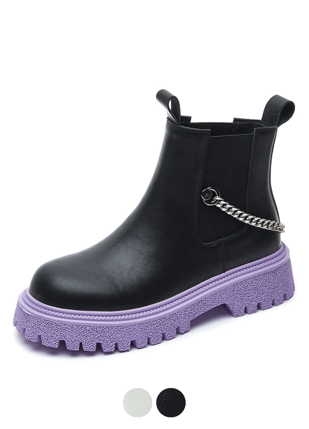Lucius Women's Faux Leather Chelsea Boots - Booties - DYAVOR®