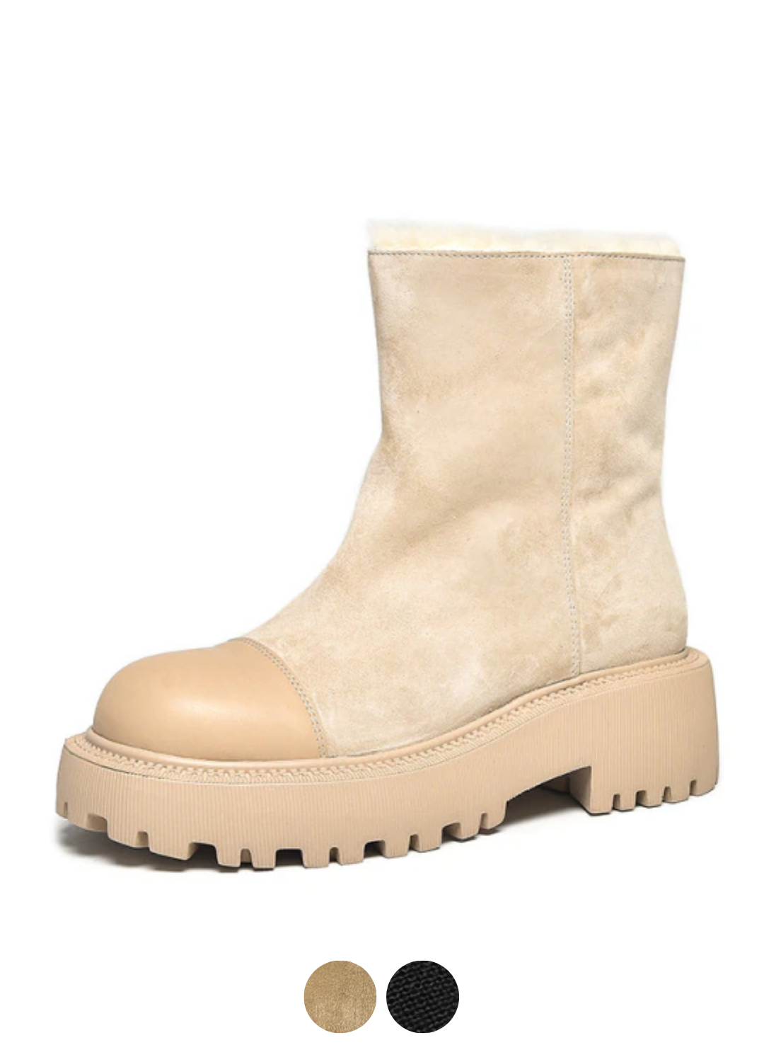 Gracia Women's Suede Platform Snow Boots - Boots - DYAVOR®