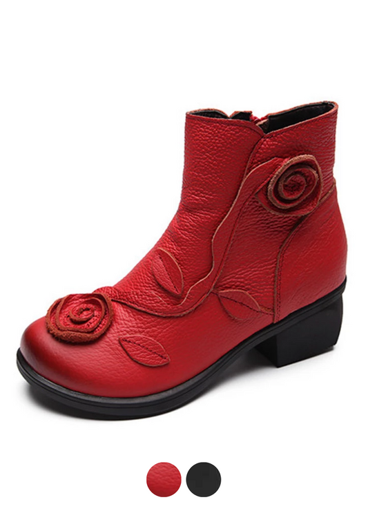 Sthefany Women's Autumn Winter Ankle Boots - Booties - DYAVOR®