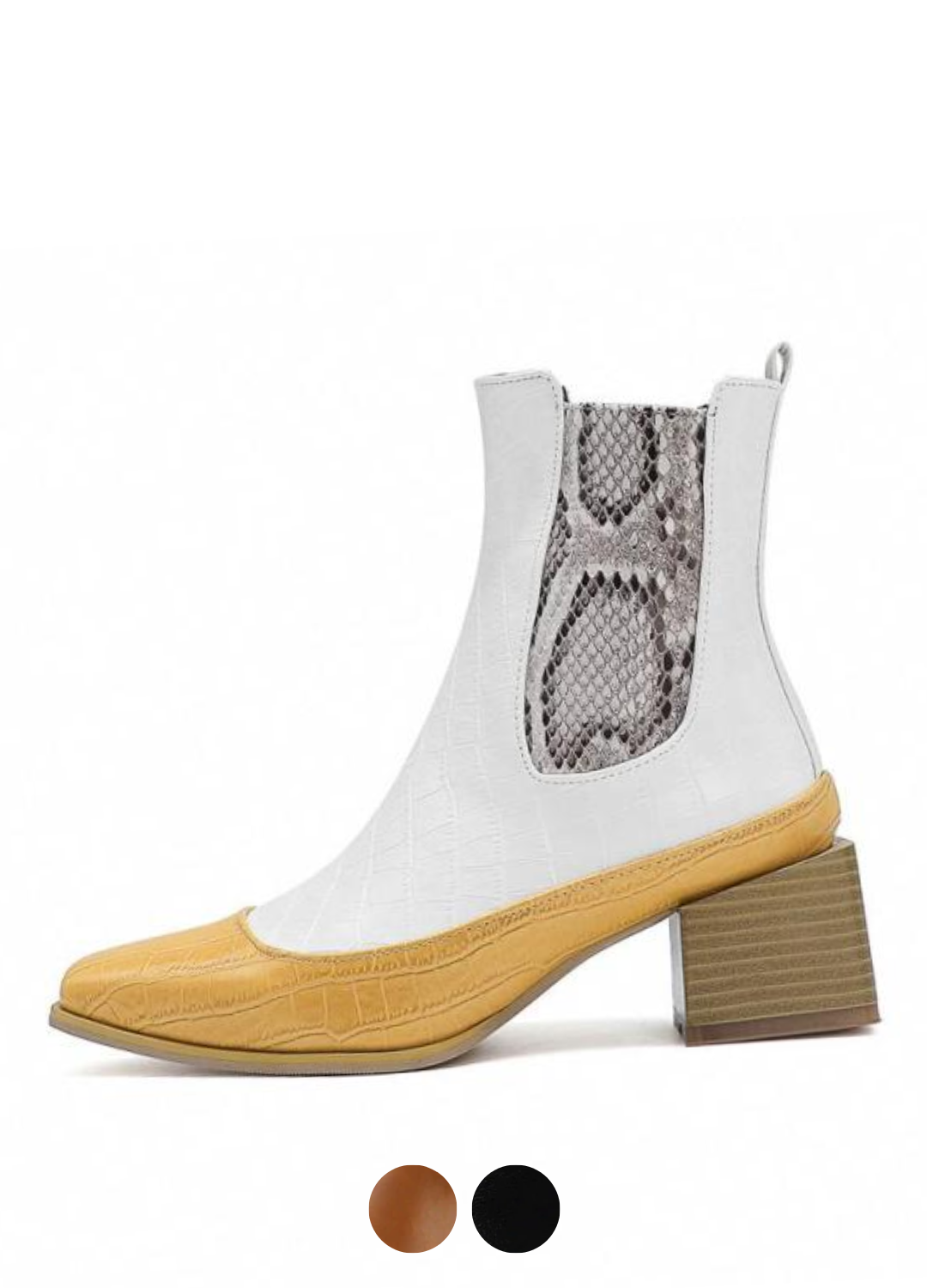 Naty Women's Fall Boots With Elastic Band Heels - Boots - DYAVOR®