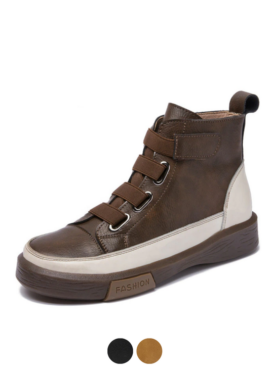 Amelia Women's Autumn Winter Leather Boots - Boots - DYAVOR®