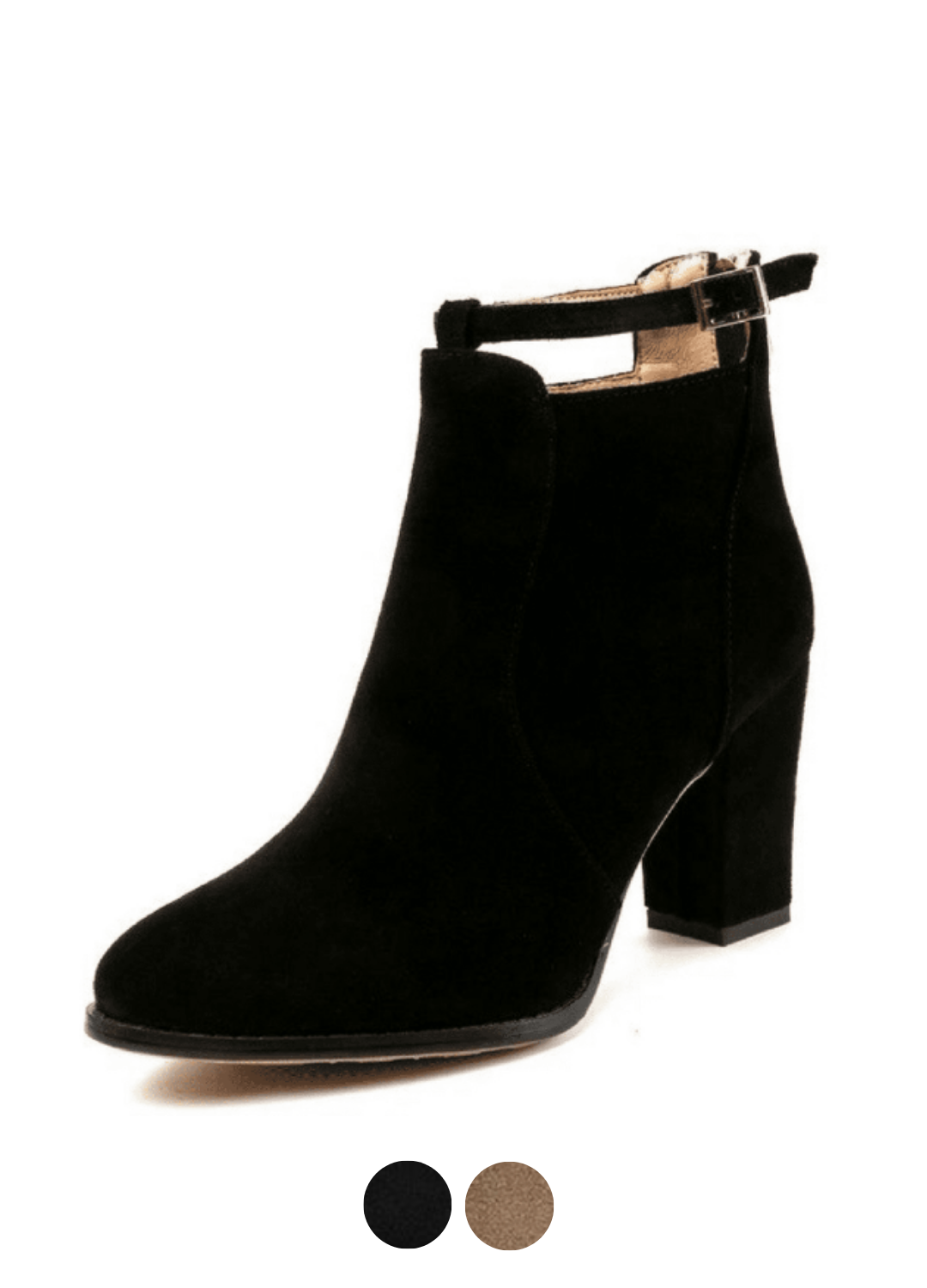 Kasie Women's Booties with Buckles Ankle Length Shoes - Booties - DYAVOR®