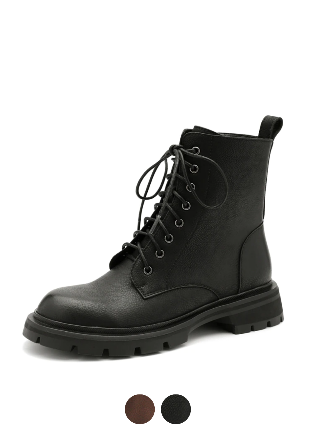 Myers Women's Leather Black Boots - Boots - DYAVOR®