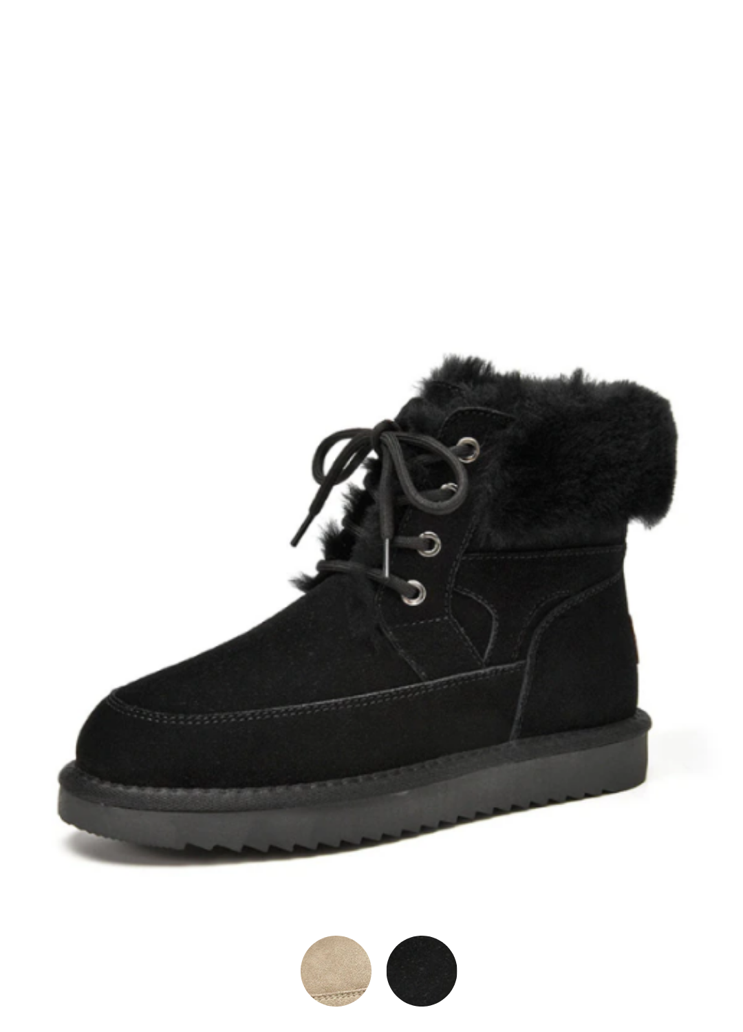 Duena Women's Snow Black Boots - Boots - DYAVOR®