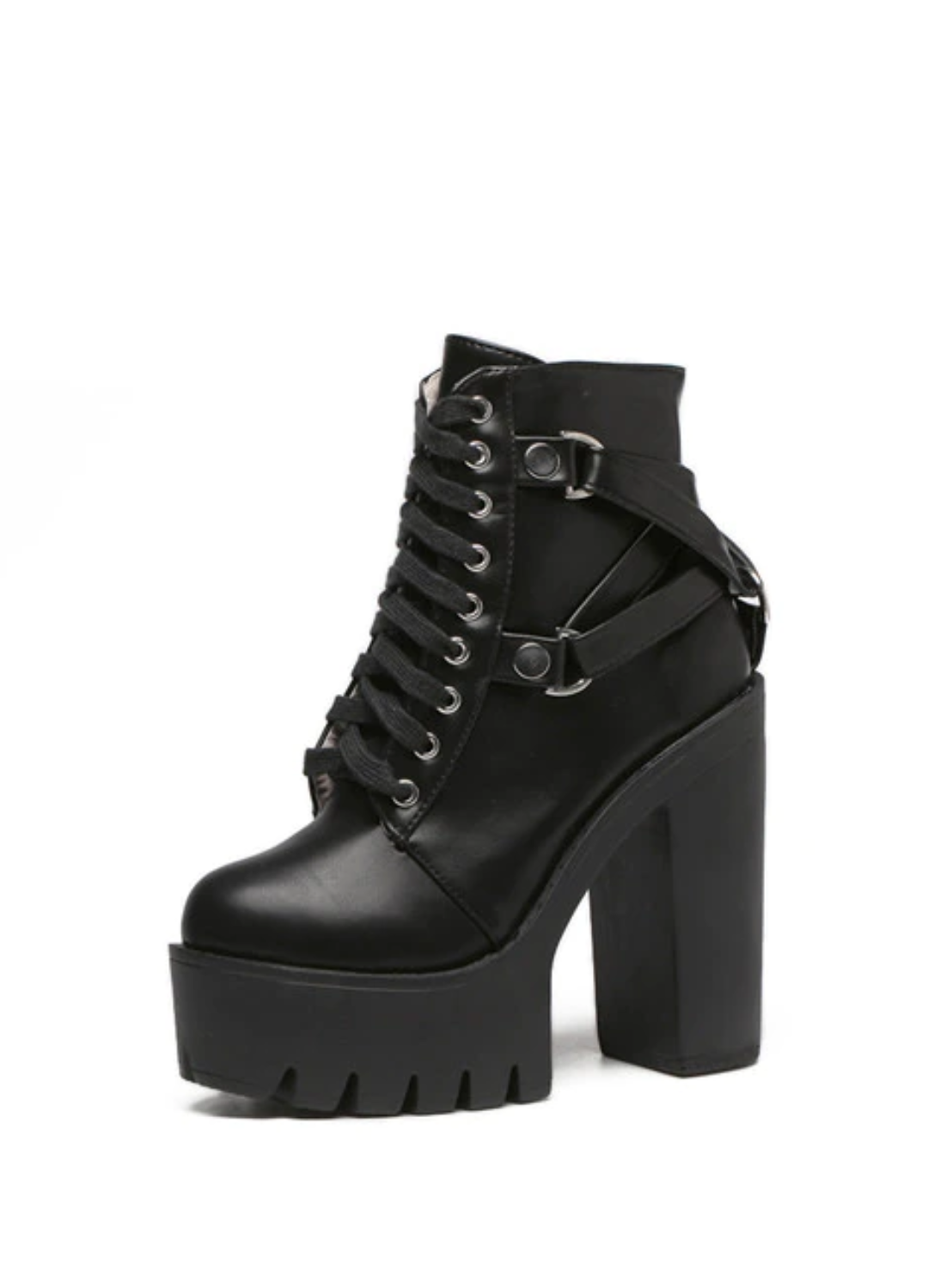 Nix Women's Lace-up Soft Leather Platform Boots - Boots - DYAVOR®