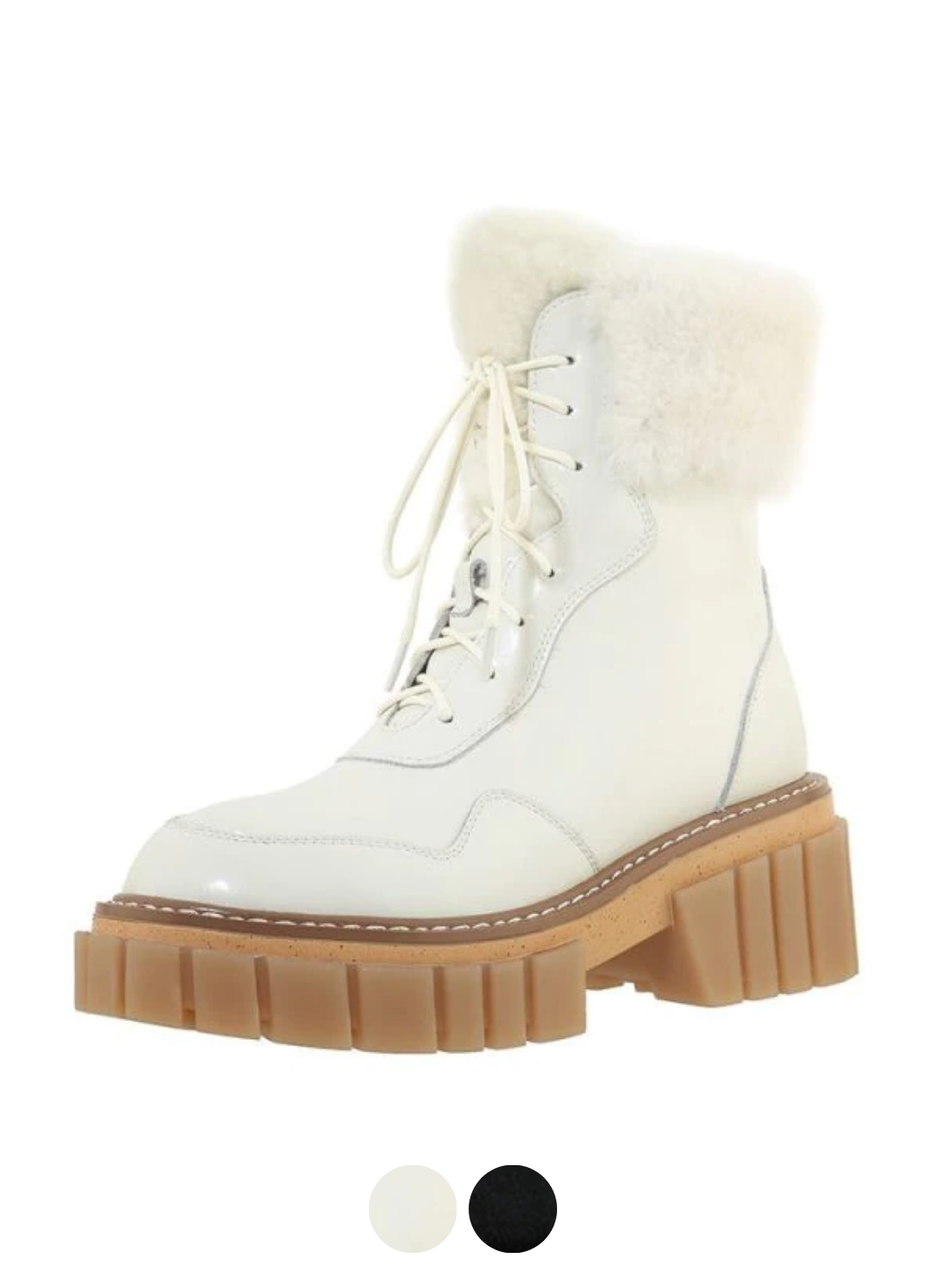 Caruso Women's Fur Warm Leather Boots - Boots - DYAVOR®