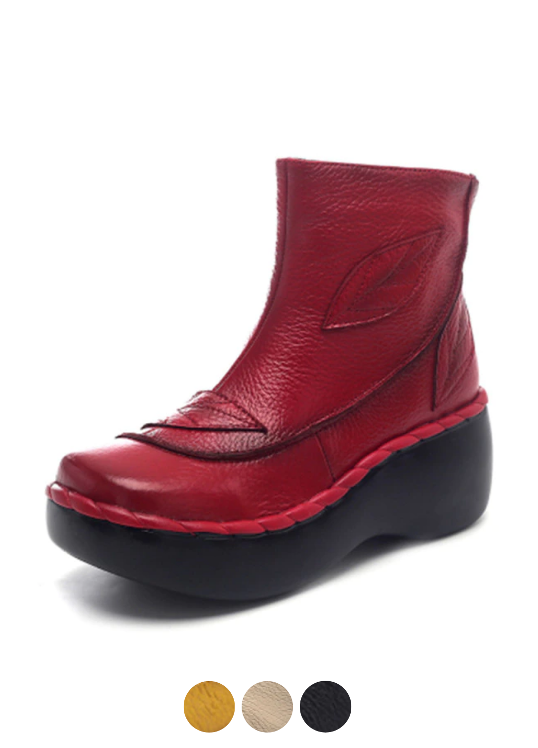 Zafiro Women's Spring Autumn Platform Booties - Booties - DYAVOR®